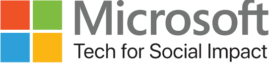 Llogo Microsoft - Tech for Social Impact